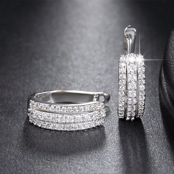 Lorenza Swarovski kristályos fülbevaló