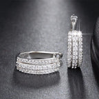 Lorenza Swarovski kristályos fülbevaló