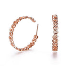 Végtelen fülbevaló rosegold