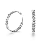 Végtelen fülbevaló whitegold