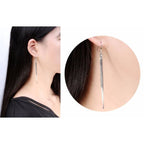 Smoon tripla lógós fülbevaló whitegold