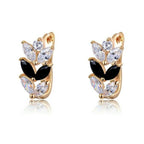 Smoon pálmalevél fülbevaló gold