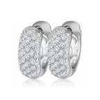 Smoon Luxury Demi white fülbevaló Swarovski kristállyal