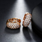 Smoon Luxury Demi rosegold fülbevaló Swarovski kristállyal