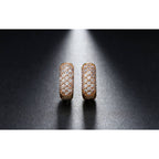 Smoon Luxury Demi rosegold fülbevaló Swarovski kristállyal