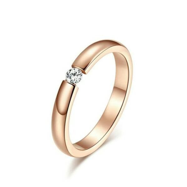 Smoon egy kristályos gyűrű rosegold