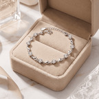 Ela női karkötő whitegold