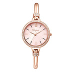 Sebastiana ékszeróra rosegold-pink