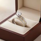 Marion dupla titánium gyűrű bicolor