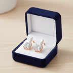 Donna fülbevaló Swarovski kristállyal gold