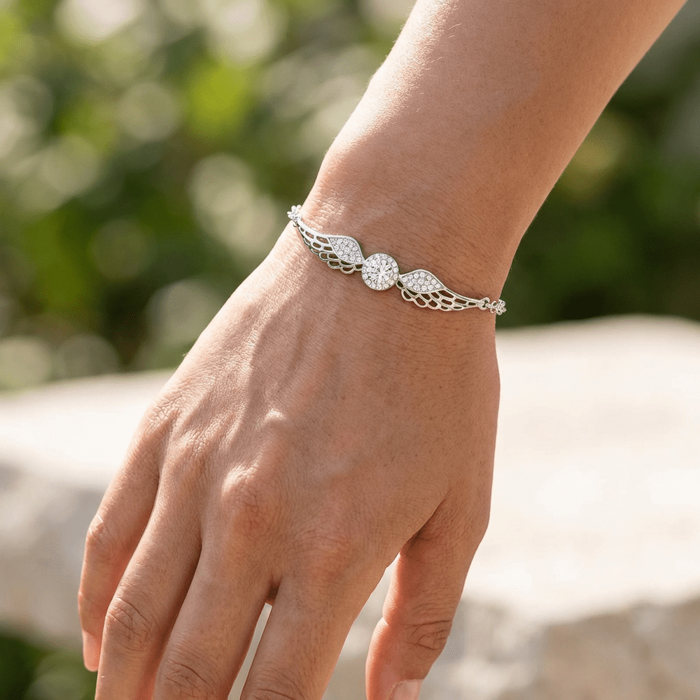 Isaure női karkötő whitegold