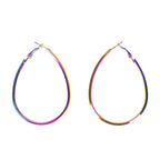 Aisha csepp karika fülbevaló