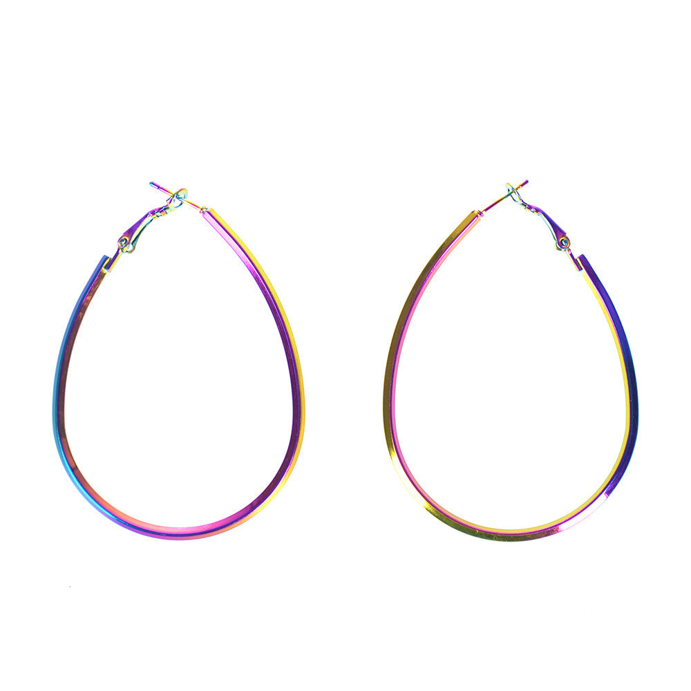 Aisha csepp karika fülbevaló