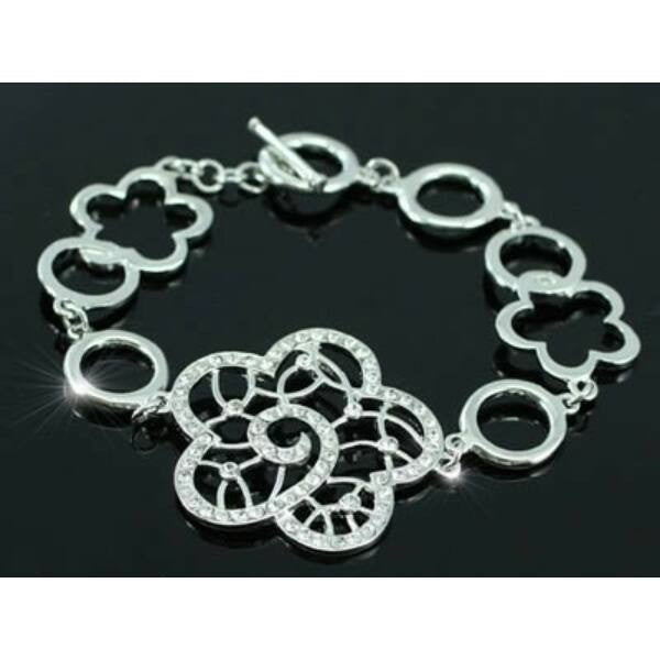 372 egyedi kristályos karkötő