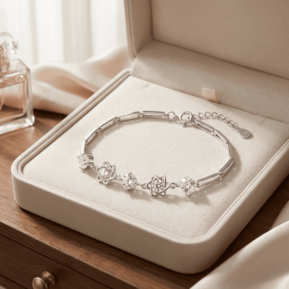 Estella női karkötő whitegold