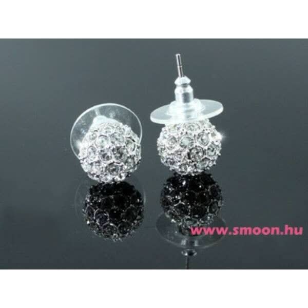 Bogyó fülbevaló Swarovski kristállyal