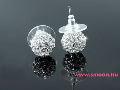 Bogyó fülbevaló Swarovski kristállyal