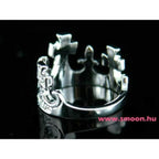 337 Korona egyedi köves gyűrű