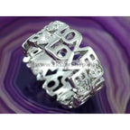 322 LOVE Swarovski kritályos gyűrű