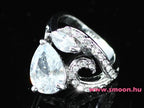 330 egyedi köves gyűrű