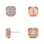 Fabiana fülbevaló rosegold