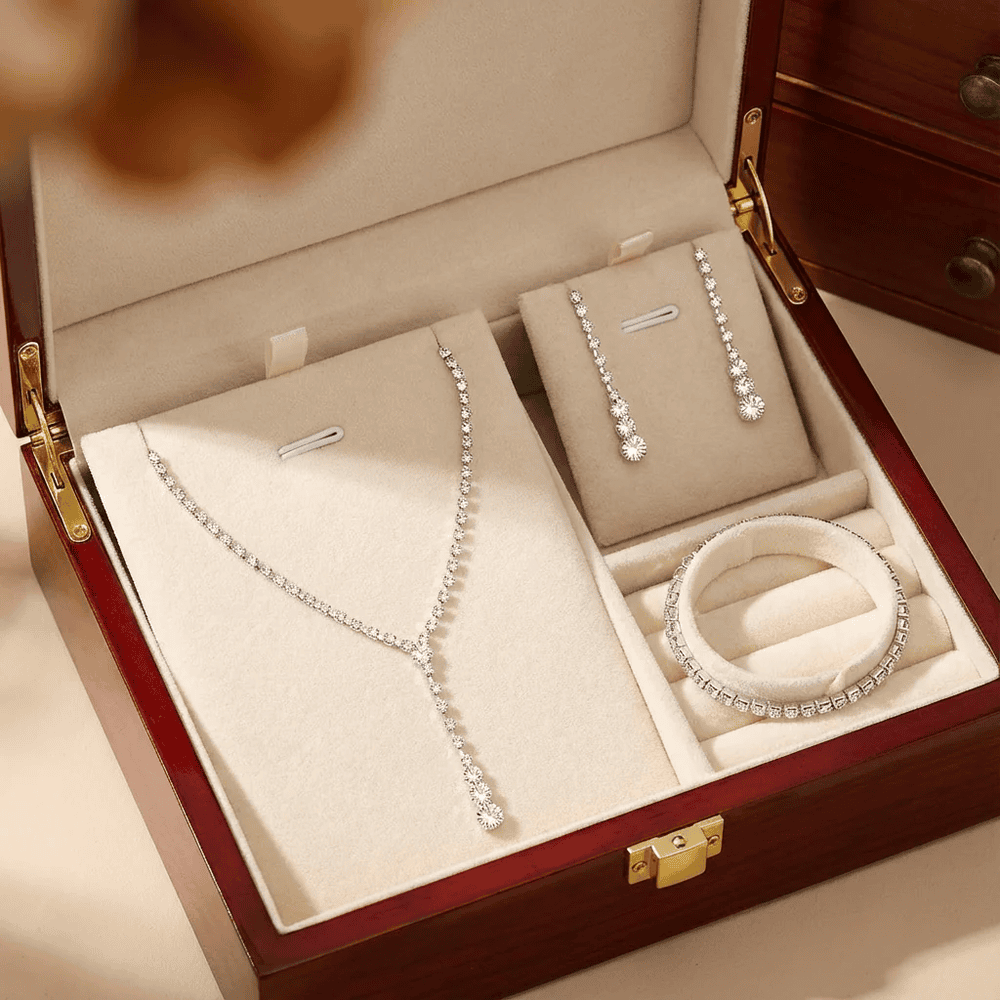 Smoon Celiana kristály ékszer szett