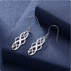 Alia ezüstös női fülbevaló