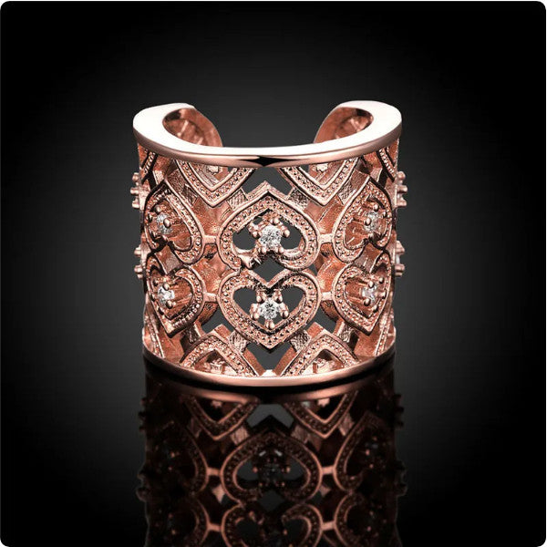 Alessia gyűrű rosegold (állítható méret)