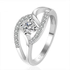 Kimberley kristályos gyűrű whitegold