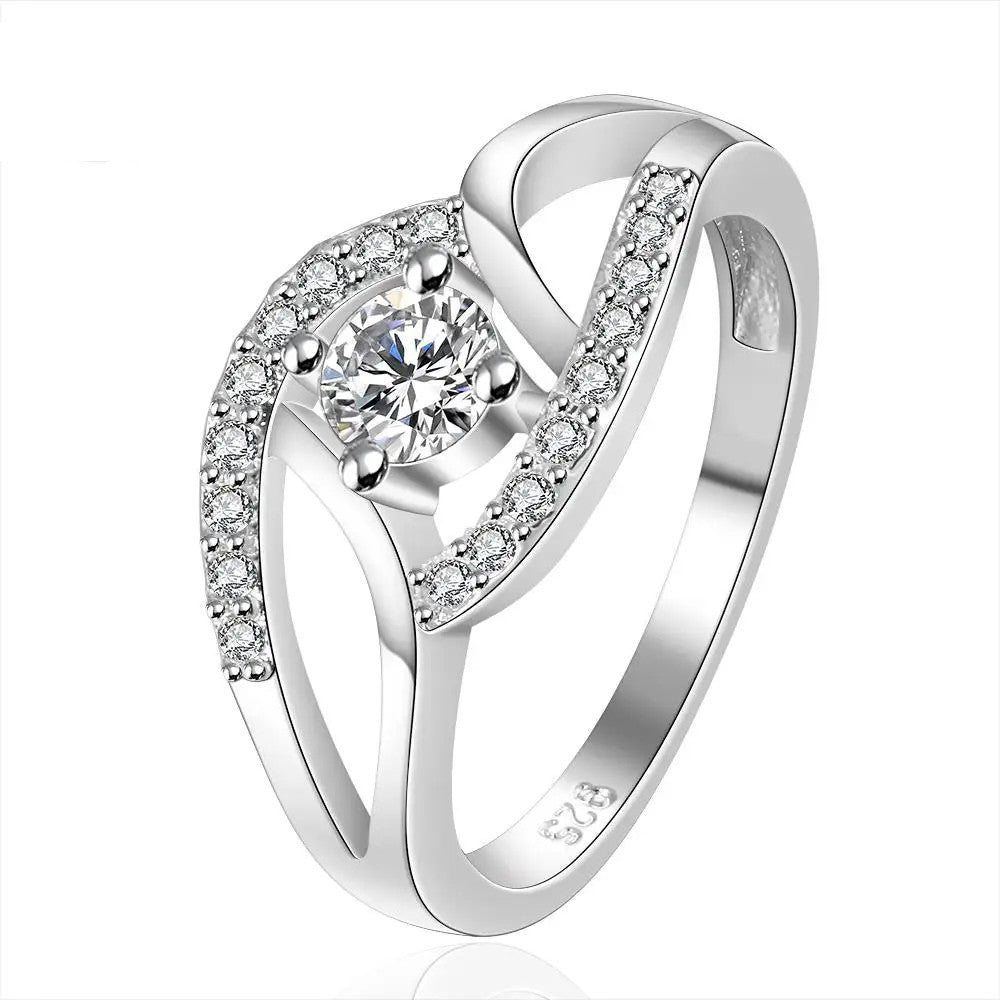 Kimberley kristályos gyűrű whitegold