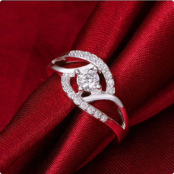 Kimberley kristályos gyűrű whitegold