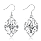 Gracia ezüstös fülbevaló