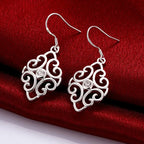 Gracia ezüstös fülbevaló