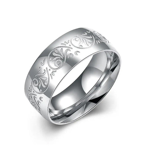 Alcia nemesacél gyűrű - 62 mm