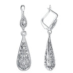 Alba csepp női fülbevaló whitegold