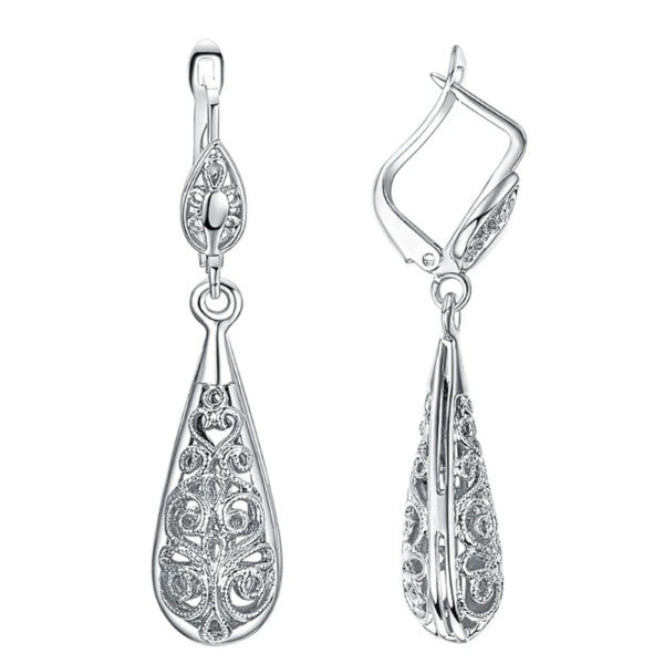 Alba csepp női fülbevaló whitegold