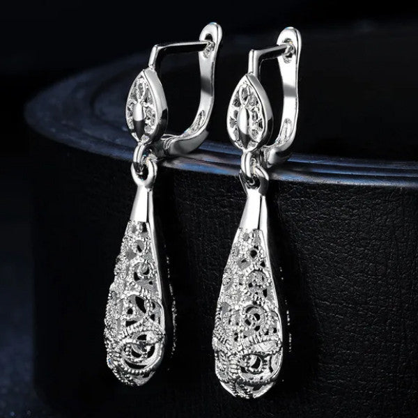 Alba csepp női fülbevaló whitegold