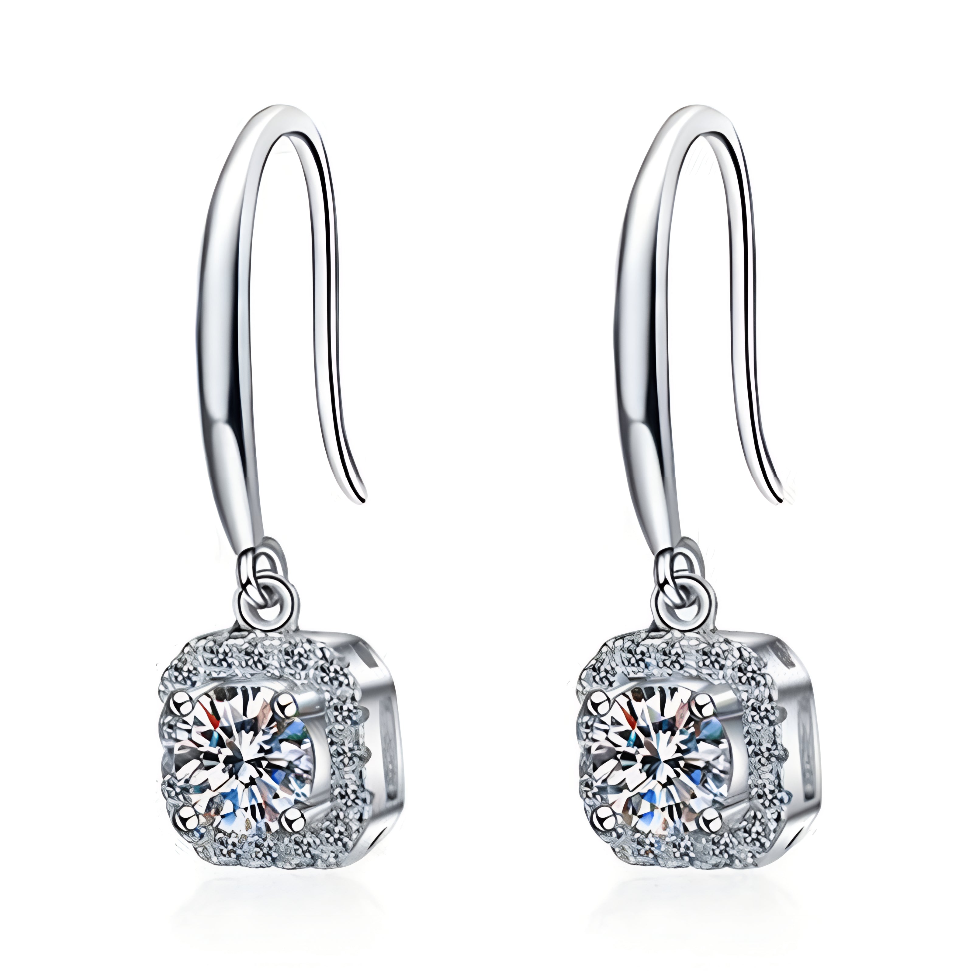 Layla fülbevaló whitegold