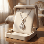 Chiara csepp kristályos nyaklánc