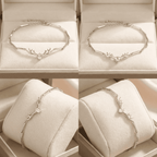 Thalia szarvas agancs női karkötő whitegold