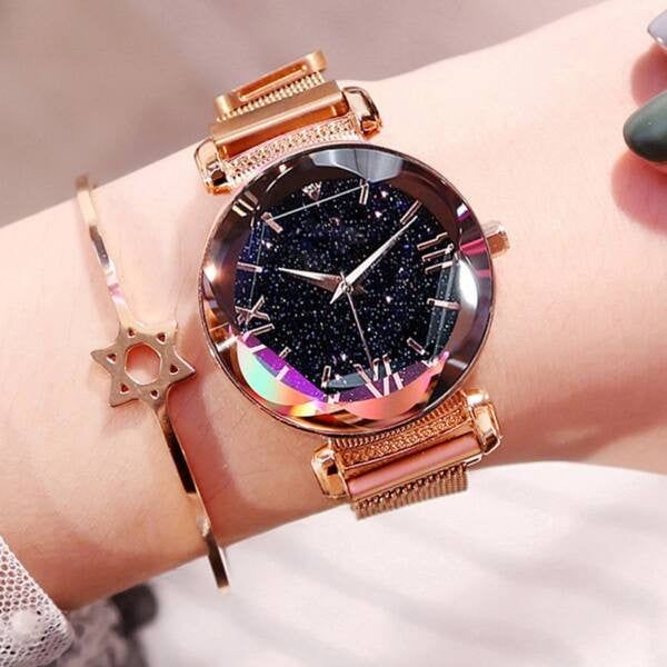 Massima csillogó galaxis ékszeróra rosegold