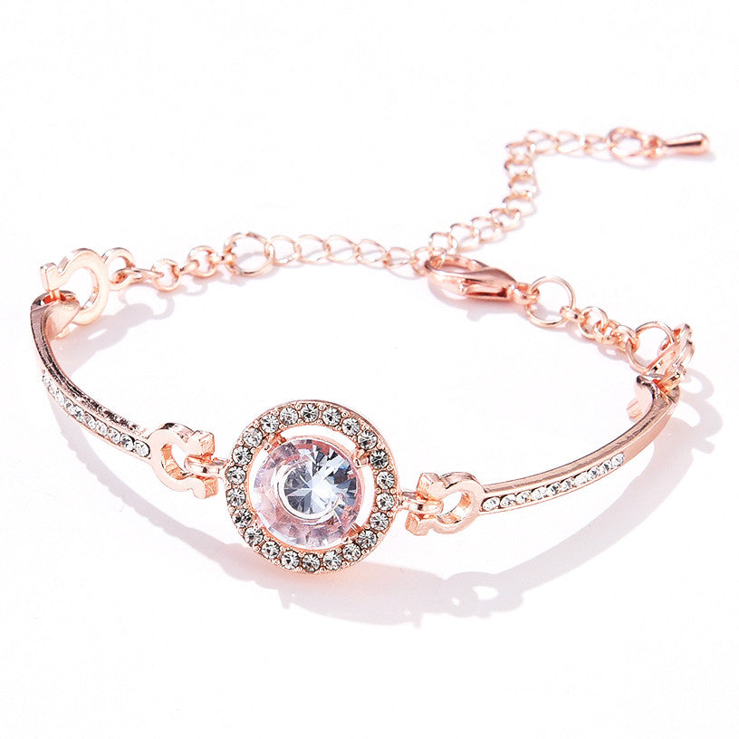 Cammeo Swarovski kristályos női óra karkötővel fekete