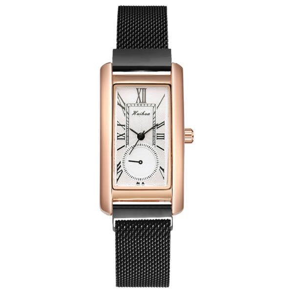 Rozalia ékszeróra rosegold-black
