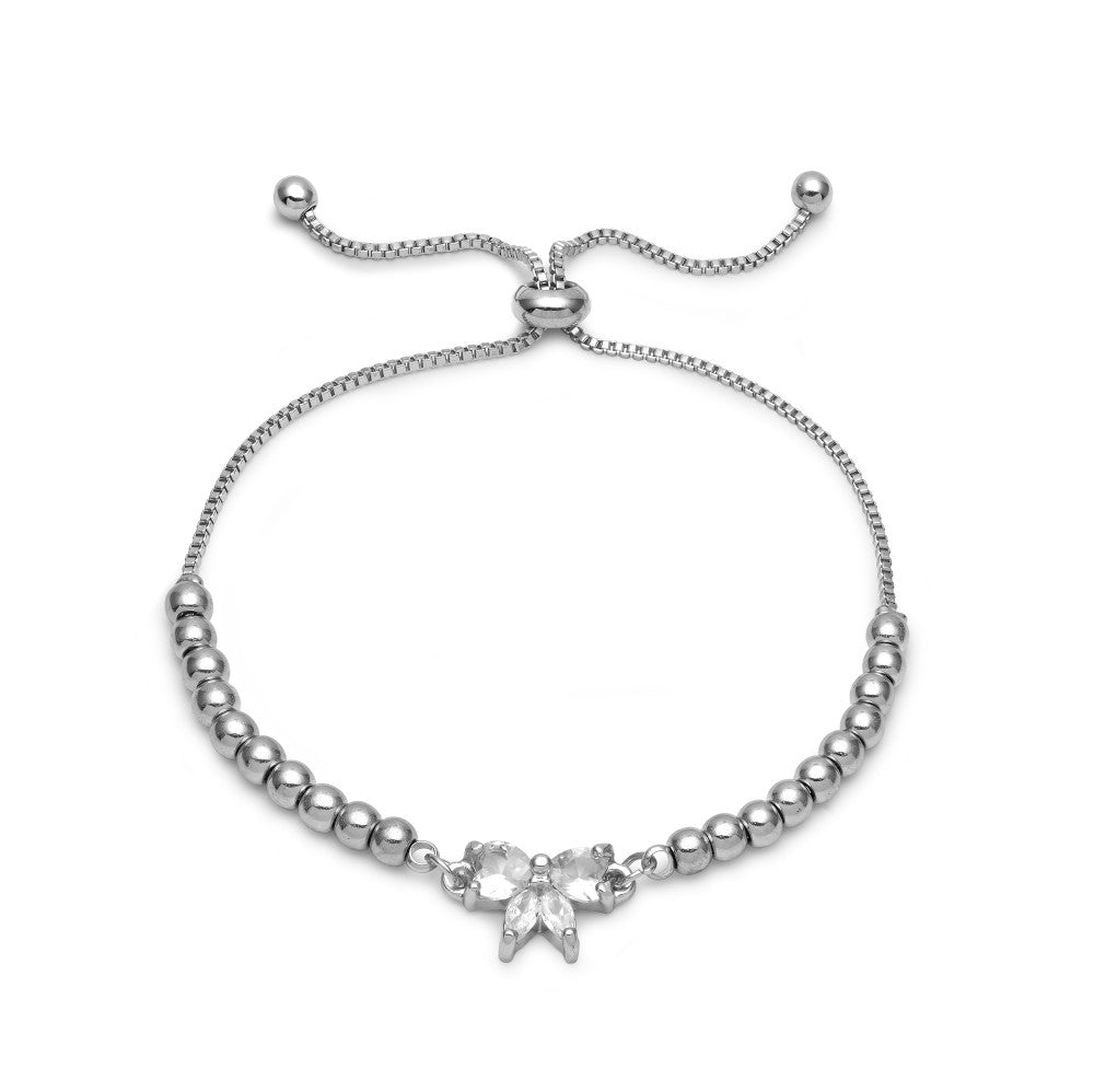 Sienna Swarovski kristályos óra karkötővel whitegold