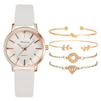 Smoon óra-karkötő szett fehér LV0054