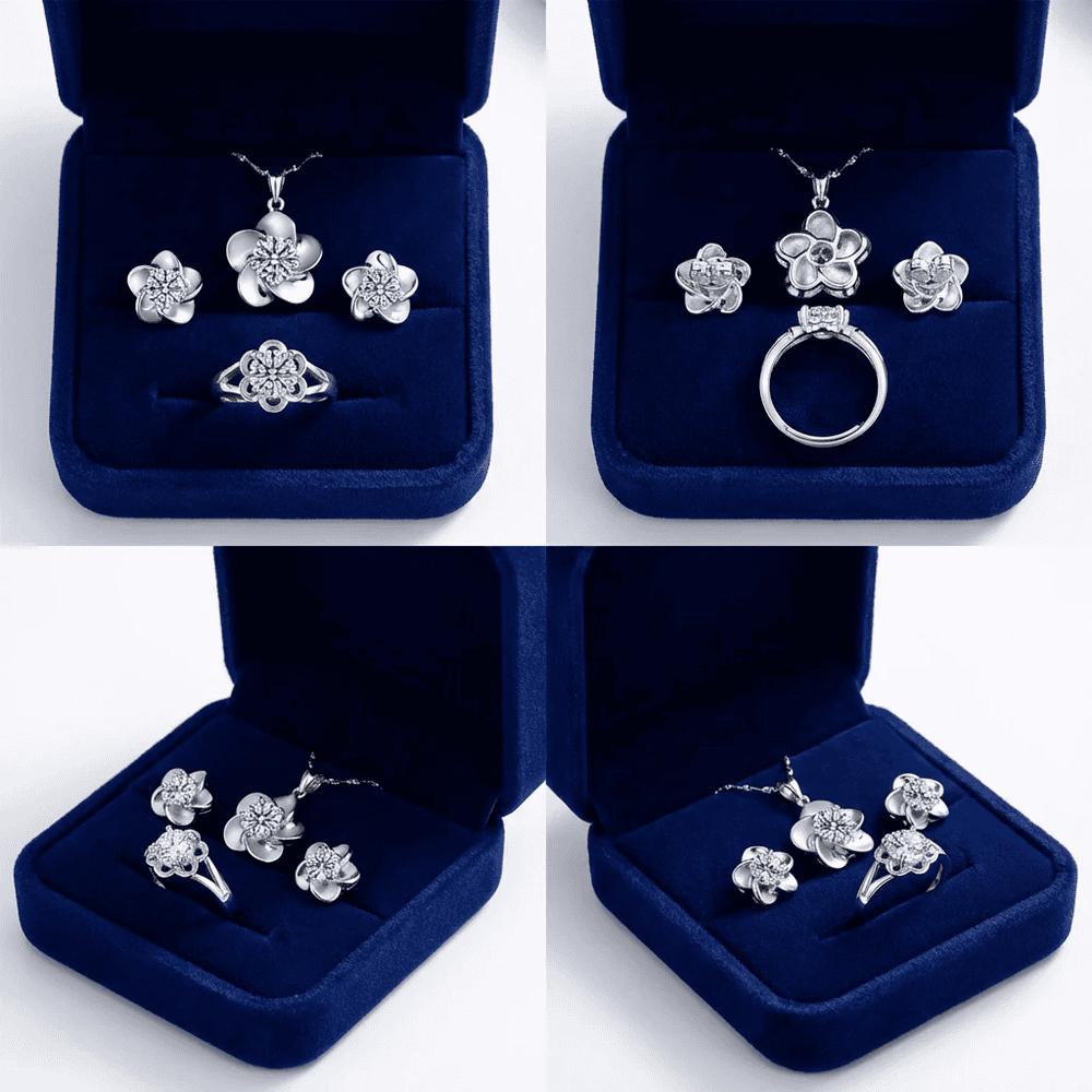 Bonita ékszer szett whitegold