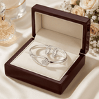 Autumn rózsás karkötő +fülbevaló szett