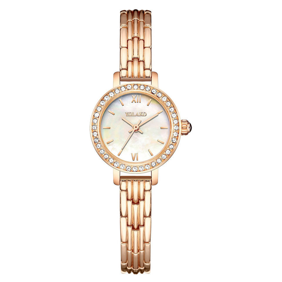 Lucille női ékszeróra rosegold-fehér