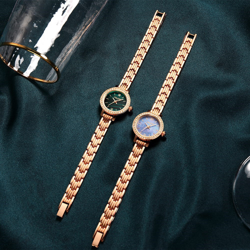 Lucille női ékszeróra rosegold-fehér