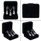 Smoon Soraya ékszer szett whitegold-pezsgő